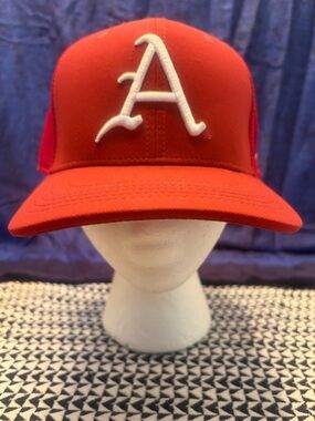 Nike Arkansas Razorbacks Hat Burgundy Fitted One Size New